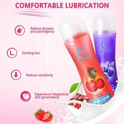 5 Flavored Water-Based Lubes – Edible & Fruity Pleasure