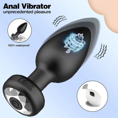 Ultimate Remote Vibrating Butt Plug