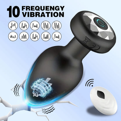 Ultimate Remote Vibrating Butt Plug