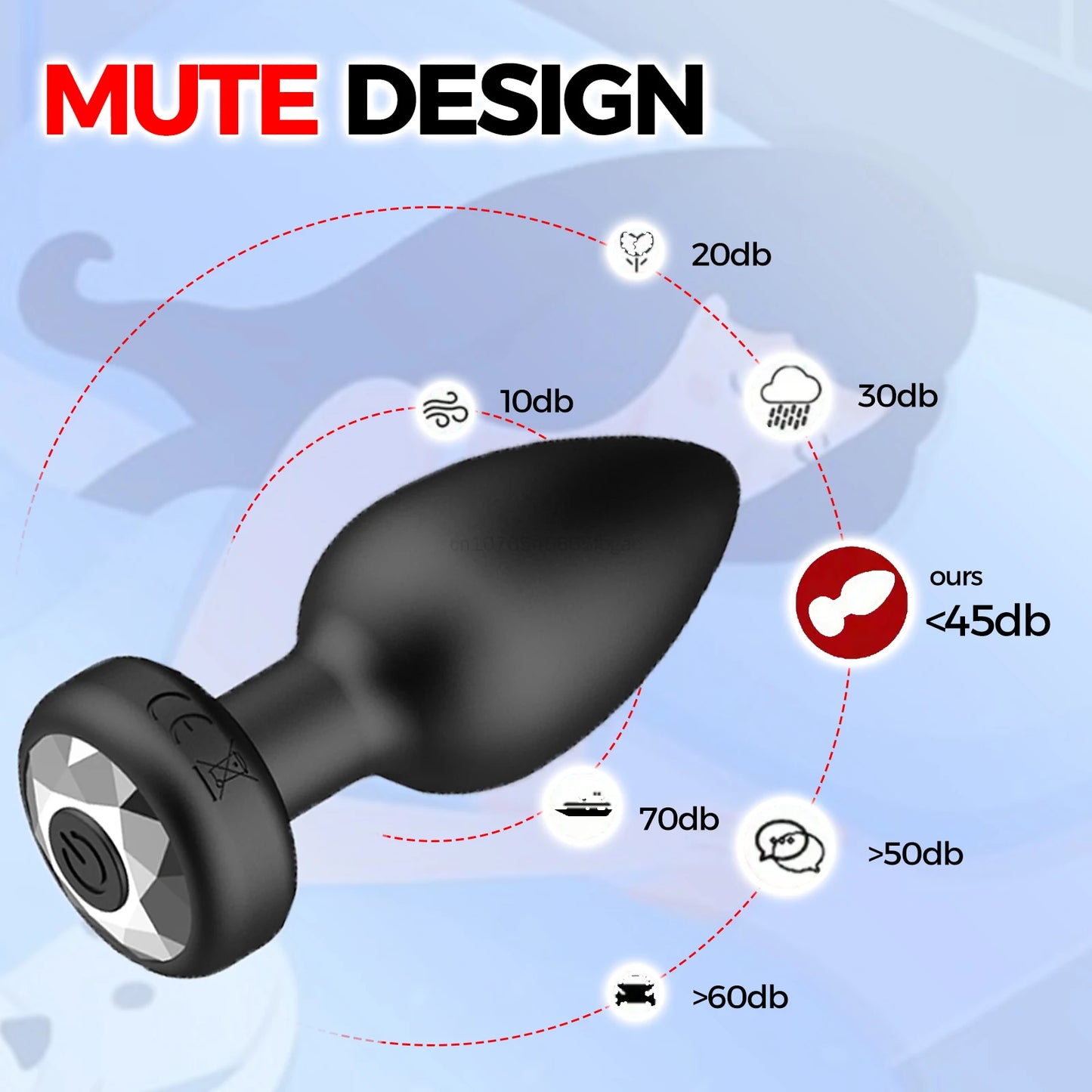 Ultimate Remote Vibrating Butt Plug