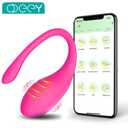 9-Speed APP-Controlled Vibrating Egg – Wearable Stimulator for Women